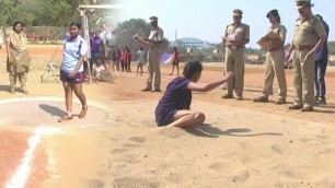 'Girl Police Physical Selection Process Video - Distodaynews'
