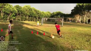 'Football workout,passing exercise and drills ball'