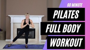 '60 MIN PILATES FULL BODY WORKOUT | PILATES WORKOUT'