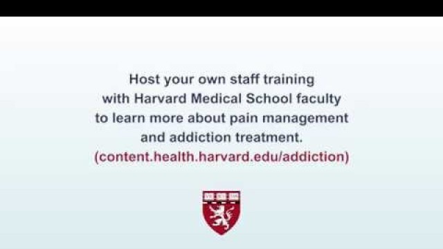 Harvard Medical School: State of Opioid Addiction presentation for Adena Health