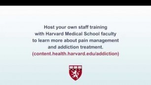 Harvard Medical School: State of Opioid Addiction presentation for Adena Health