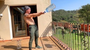 'DAY 2 | Home Tabata Workouts - WATER BOTTLE WORKOUT'
