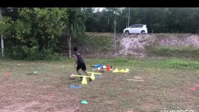 'workout, drills ball and partner passing ball control'