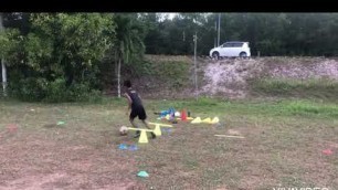 'workout, drills ball and partner passing ball control'