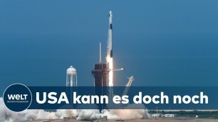 TRUMP UND MUSK JUBELN: NASA startet mit SpaceX-Rakete wieder aus USA zur ISS