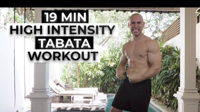 '19 Min ULTRA High Intensity Tabata Workout'