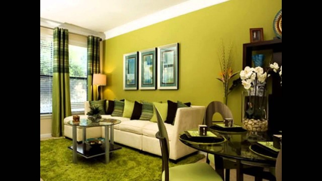 Green Dining Room Decorating Ideas with Furniture Accessories and Wall Accent