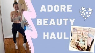 ADORE BEAUTY HAUL | shampoo, skincare & tan.