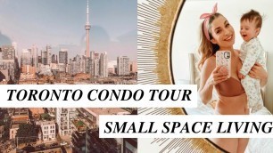 $2200 DOWNTOWN TORONTO CONDO TOUR | 750 Sq Ft With A Baby