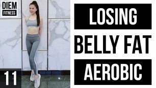 15 Mins - AEROBIC 11 - Losing Belly Fat - Giảm Eo Nhanh - Giảm Cân Nhanh - Giảm Mỡ Toàn Thân