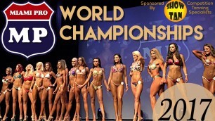 'MIAMI PRO WORLD CHAMPIONSHIPS 2017 | FITNESS, BIKINI & MUSCLE MODELS | VLOG'