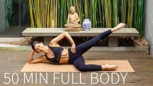 '50 MIN FULL BODY WORKOUT || At-Home Pilates'