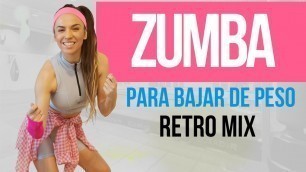 'ZUMBA para BAJAR de PESO RAPIDO 