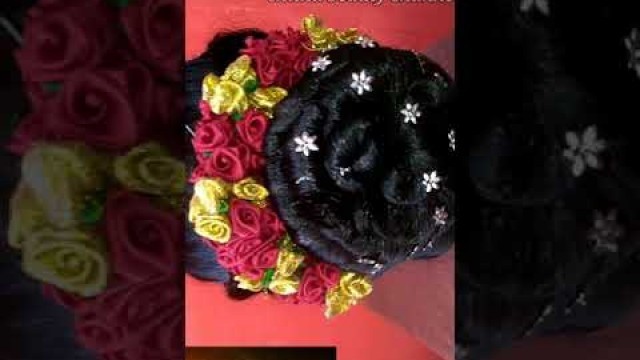 '#Short/Bridal hairstyles /chithu beauty channel'