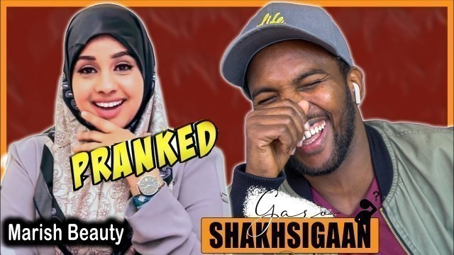 'PRANK @Marish Beauty channel| 5-ta Su\'aalba Waad Geftay \" GARO SHAKHSIGAAN...'