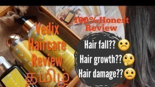 'Vedix customized haircare product Honest