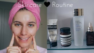 MY SKINCARE ROUTINE | Aesop | Estee Lauder |