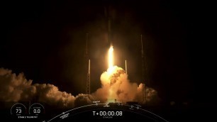 Launch & Landing of SpaceX Falcon 9 with Starlink 8 Mission