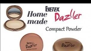 'How to make homemade DIY Dazzler compact powder|Š S beauty channel in Tamil |Dazzler sandal powder'