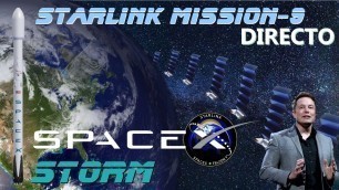 Lanzamiento de la misión Starlink-9 de SpaceX (Aplazada!!!)