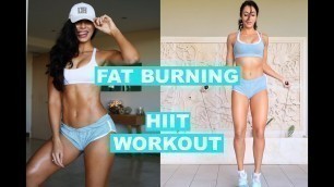 'FAT BURNER WORKOUT | HIIT CARDIO - Skipping'