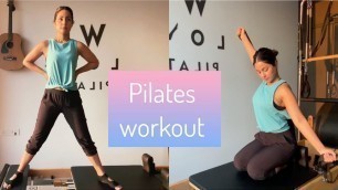 'Pilates Workout | Calorie Deficit Diet | Hina Khan'