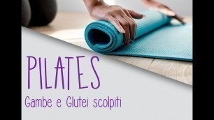 'Pilates workout per scolpire gambe, cosce e glutei'