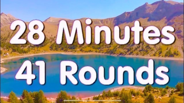 'Tabata full body workout 28 min / Interval training music'