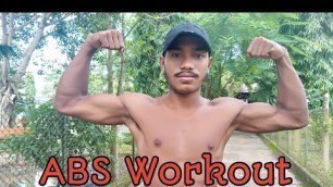 ABS Workout and Exercise || Daily Workout || Part 1||Assam,India
