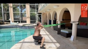 'Shred and Grind Tabata Style - Monday - Legs, Abs, Jumps,  Band Tabata Workout - 07/05/2021'