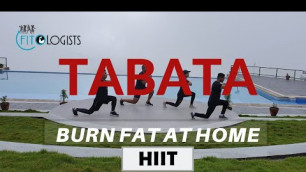 'Tabata | 4-Minute Fat Burning Exercise | Burn Fat at Home'