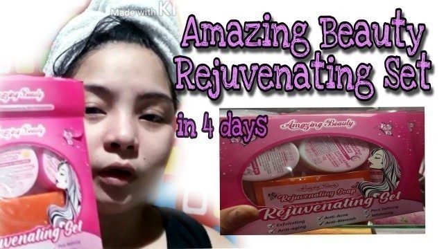 Amazing Beauty Rejuvenating set Review #BeautyProducts #amazingbeauty #Rejuvenatingset