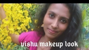 'Simple  vishu makeup 2021|Mathurya beauty channel'