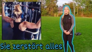 'Dieses MÄDCHEN ist STÄRKER als MÄNNER- Fitness Challenge'