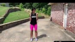 '\"Resistance band, Long loop Bands, Jump rope\"'