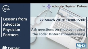 Lessons from Advocate Physician Partners