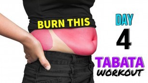 'DAY 4 | TABATA WORKOUT | A SPECIAL 12-DAY PLAN FOR WOMEN FAILED TO LOSE WEIGHT'