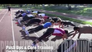 'Police Fitness Training - Wet and cold morning'