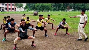 'Thigh Exercise Best Video By Police B.S.Mandloi'