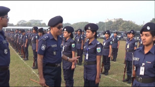'Physical fitness monitoring of police members ।। This parade is very strict ।। BD Police'