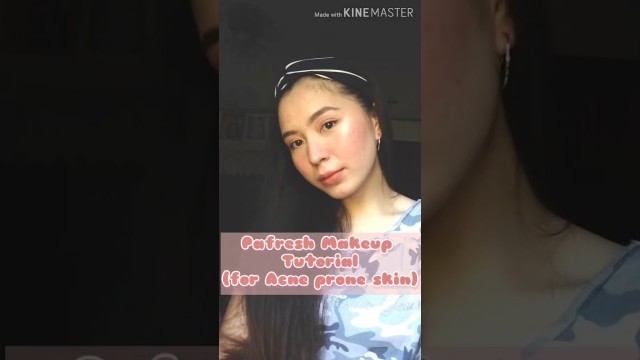 PaFRESH Makeup Tutorial for Acne Prone Skin//Sandra Hilario