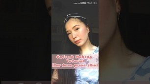 PaFRESH Makeup Tutorial for Acne Prone Skin//Sandra Hilario