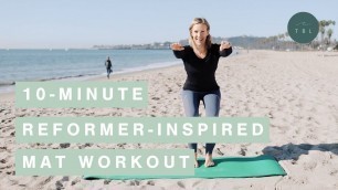 'Reformer Pilates Workout on the Mat'