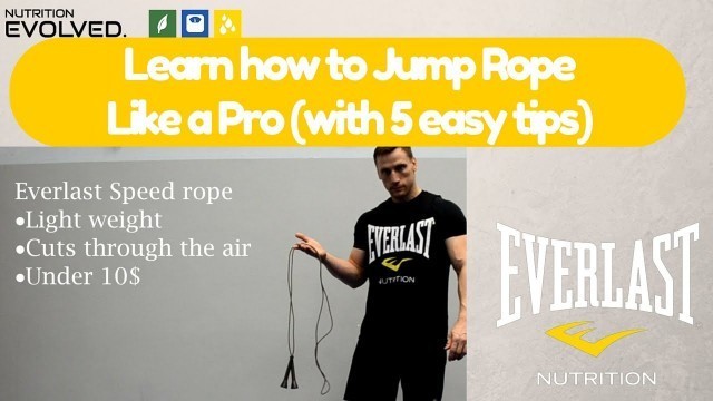 'Learn how to Jump Rope like a Pro (with 5 simple tips)'