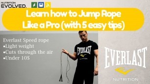 'Learn how to Jump Rope like a Pro (with 5 simple tips)'