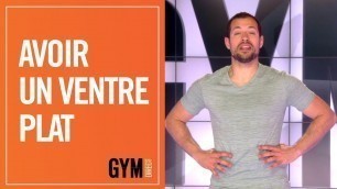 'AVOIR UN VENTRE PLAT AVEC LE PILATES - GYM DIRECT'