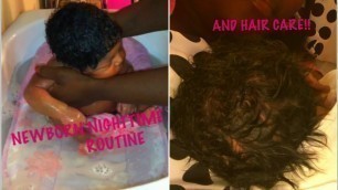 NEWBORN HAIR CARE &NIGHTTIME ROUTINE 2017