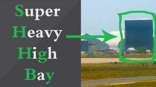 Starship SN5 - Super Heavy High Bay - SpaceX Boca Chica (07-07-2020)