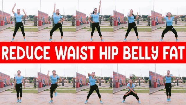 '10 AEROBIC TABATA WORKOUT AT HOME (REDUCE FAT OF BELLY ARMS)'
