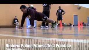 'Victoria Police Fitness Test | July 2012 | Prime Motion Training'